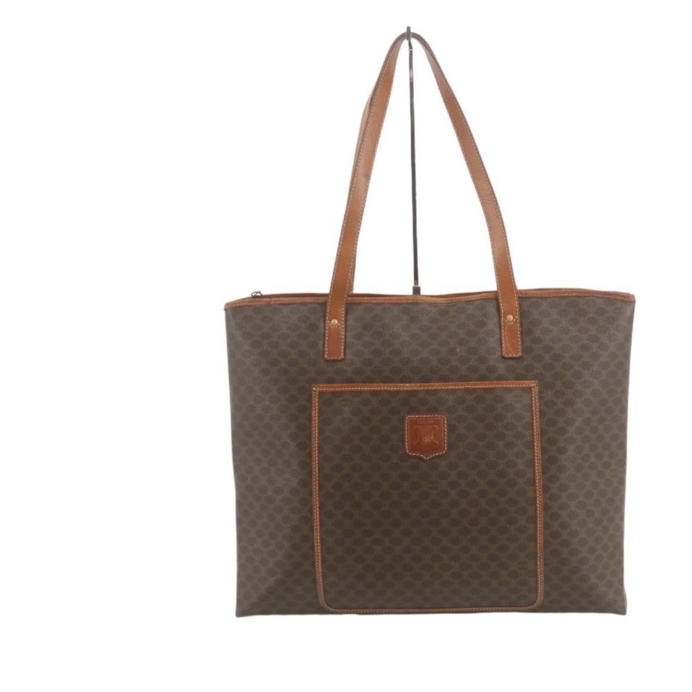 Celine Brown Patterned Tote